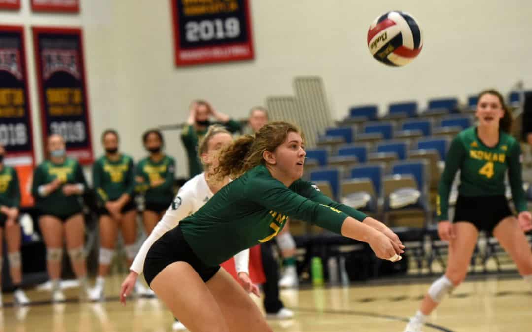 Late surge by Danae Stokes sparks Multnomah to five-set win over Warner Pacific