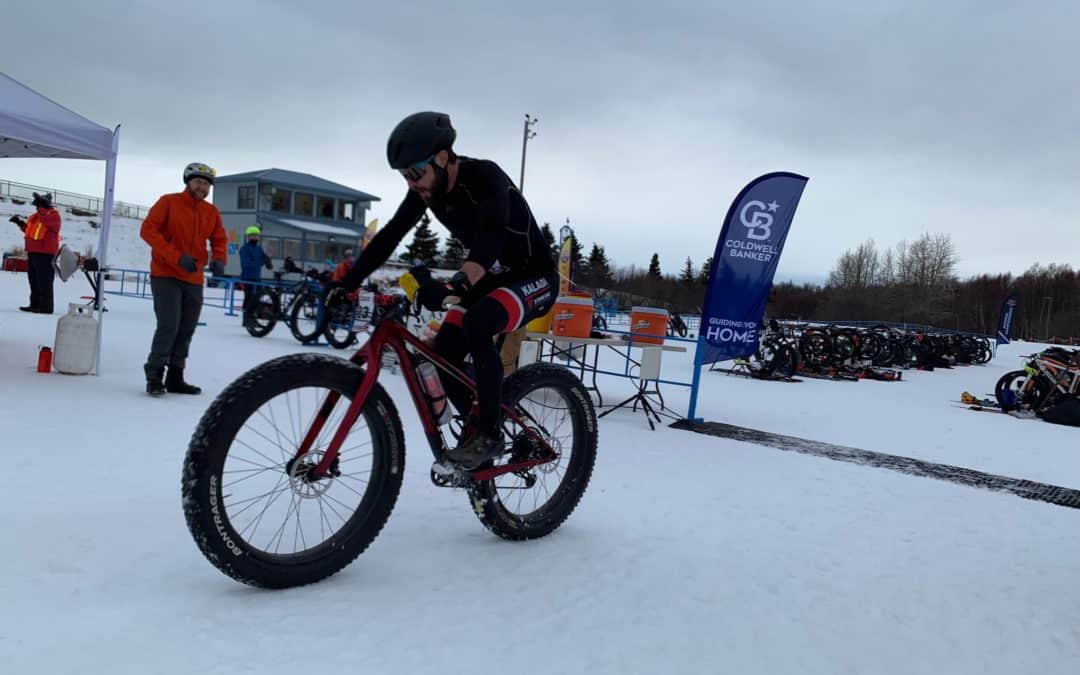 Eric Flanders claims winter triathlon in spring-like conditions