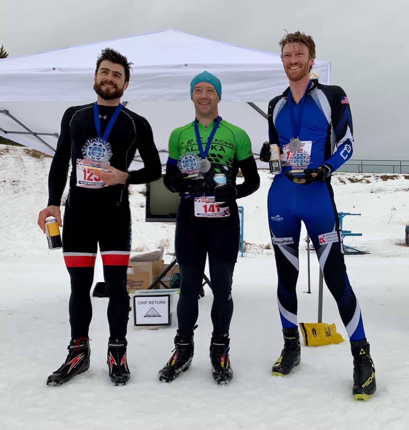 Eric Flanders claims winter triathlon in spring-like conditions - Alaska  Sports Report