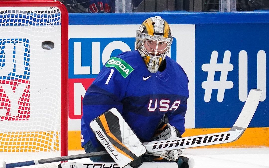 Anchorage’s Jeremy Swayman secures shutout in world championships debut