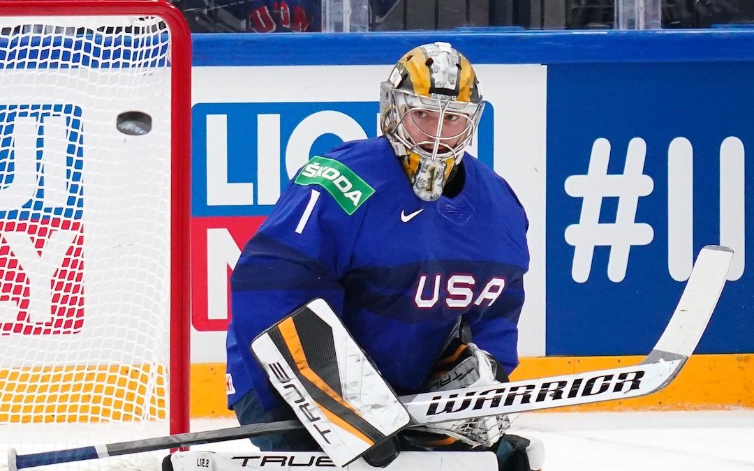 Jeremy Swayman and Team USA move into the quarterfinals at hockey’s World Championships