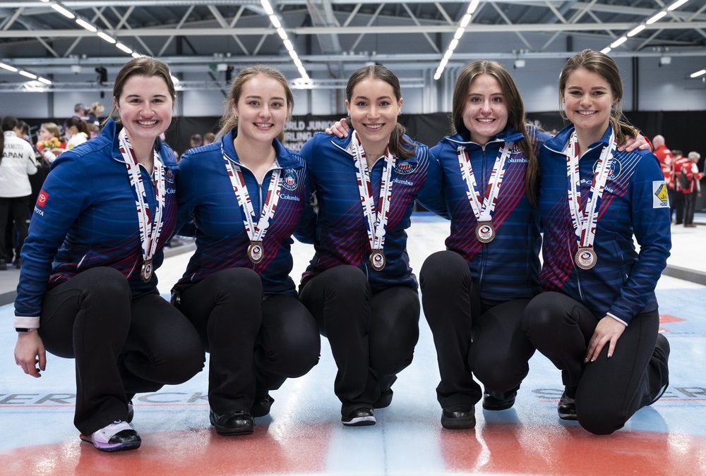 Anne O’Hara of Fairbanks helps Team USA win bronze at World Junior Curling Championships