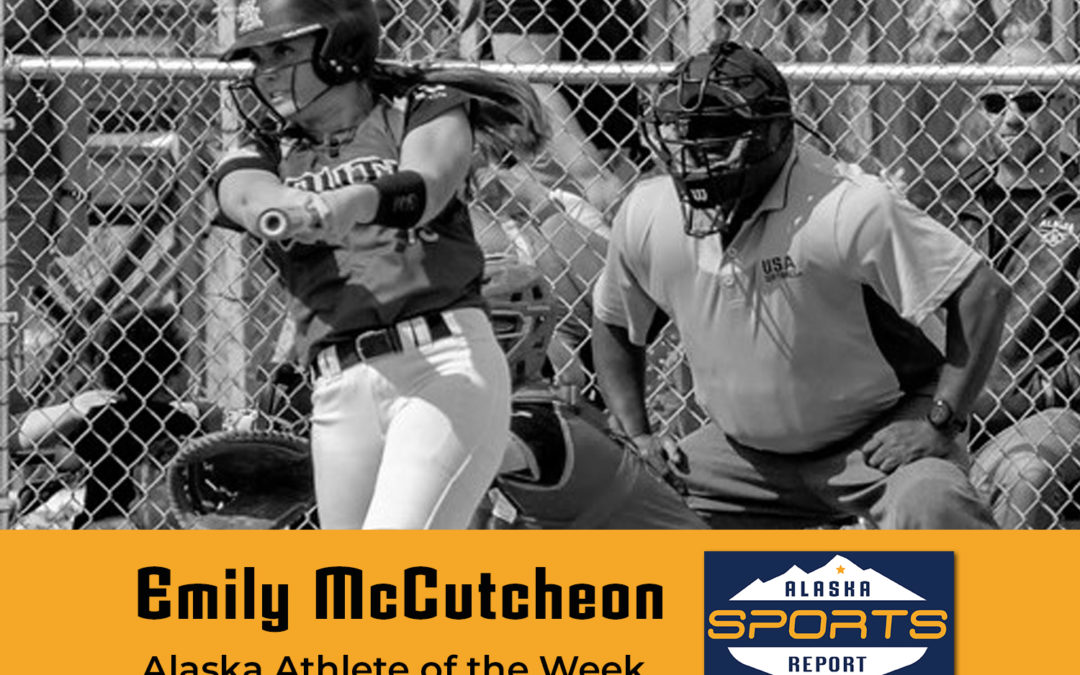 South Anchorage softball star Emily McCutcheon is the Athlete of the Week