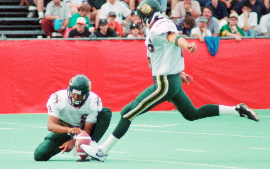 Friday Flashback: Anchorage’s Nick Mystrom kicked 37 field goals for CFL team in 1995