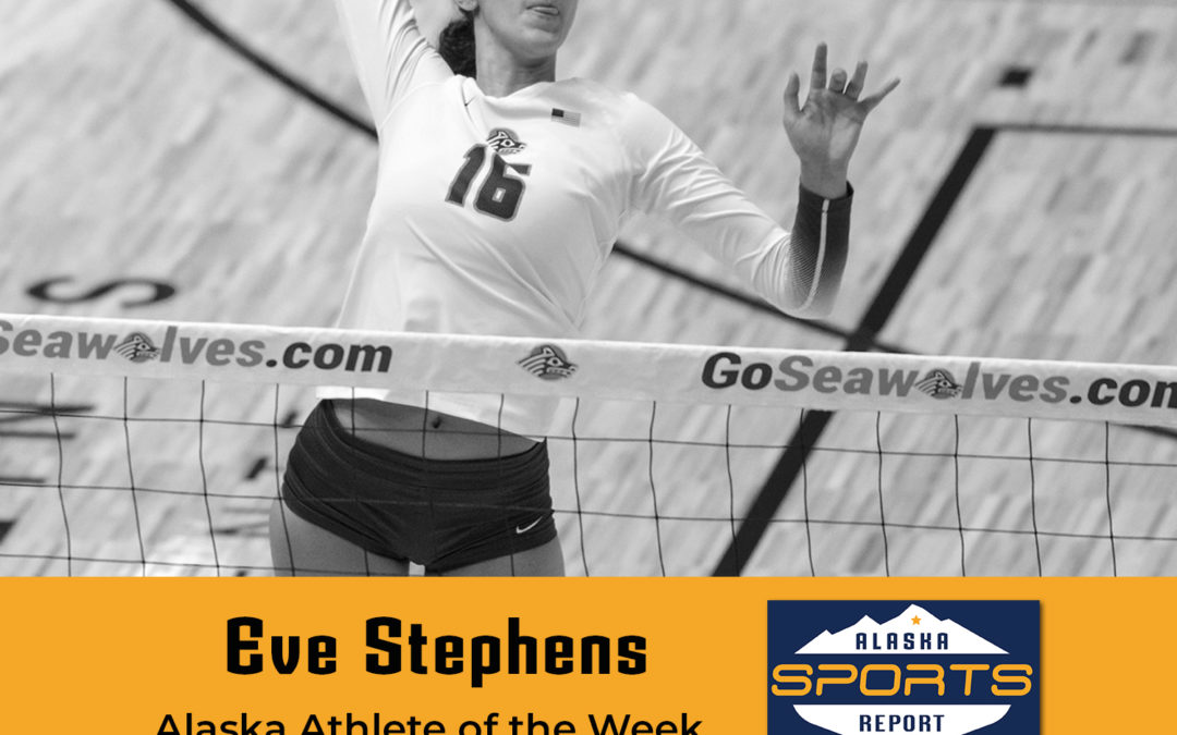 National volleyball player Eve Stephens named Alaska Athlete of the Week