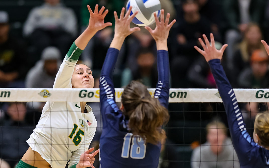 In the zone: Eve Stephens locked in during record 33-kill performance for UAA