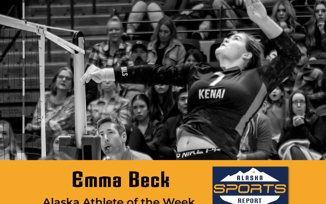 Kenai volleyball player Emma Beck named Alaska Athlete of the Week after dominant performance at State