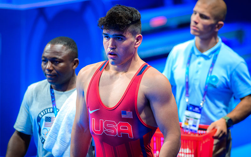 Wrestling Roundup: Woods just misses medal in Croatia; Kimber hits 60 wins; Bockman & Hopkins bros nationally ranked; plus Gerlach and the awesome Antesbergers