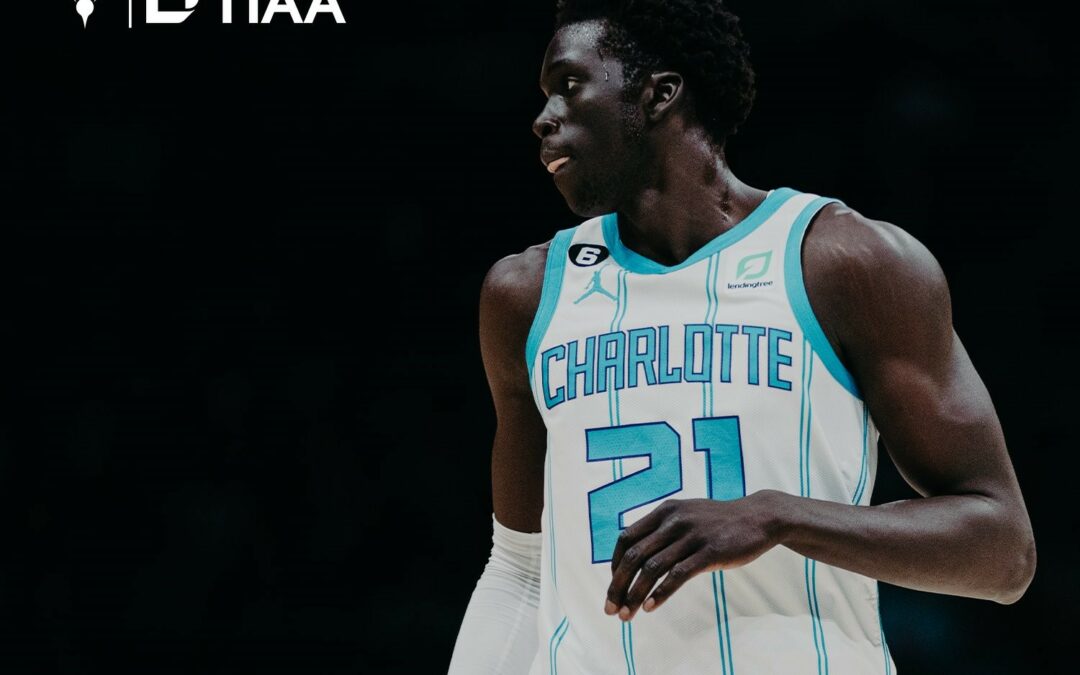 Charlotte Hornets forward JT Thor at the NBA basketball's team