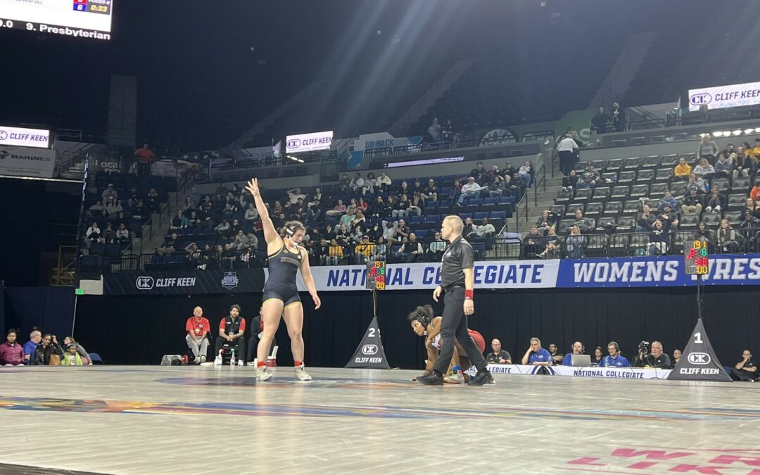 College Wrestling: Sitka’s Sydnee Kimber captures 4th national title, finishes career with 103 wins