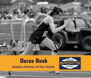 Unalakleet runner Ourea Busk makes history, earns Alaska Athlete of the Week honors