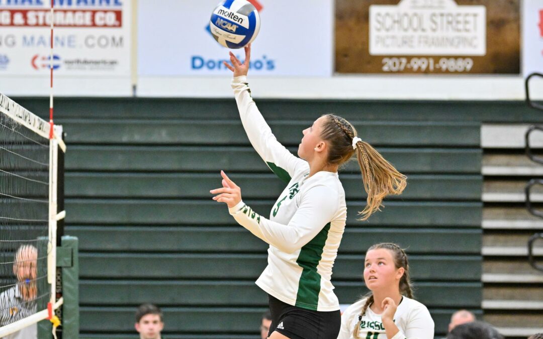 College Volleyball: Former Chugiak standout Cheyenne Young records first triple-double in Husson history