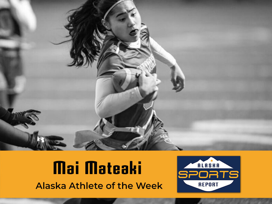 Dimond flag football star Mai Mateaki earns Alaska Athlete of the Week honors