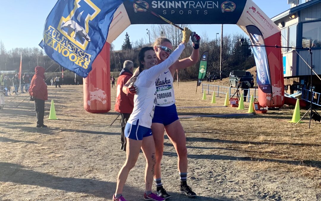 College Cross Country: UAF’s Kendall Kramer defends GNAC title; UAA men finish runner-up on home course