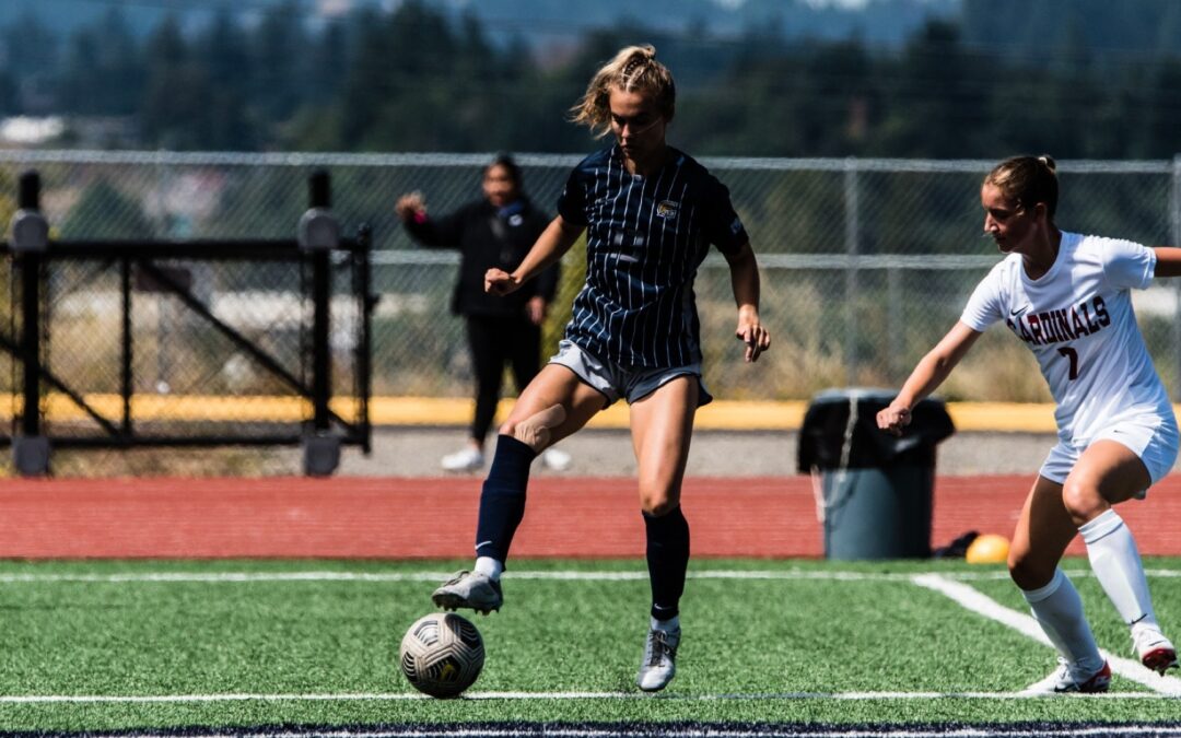 College Soccer: Kaleigh Haworth scores in back-to-back games for first time in Corban career