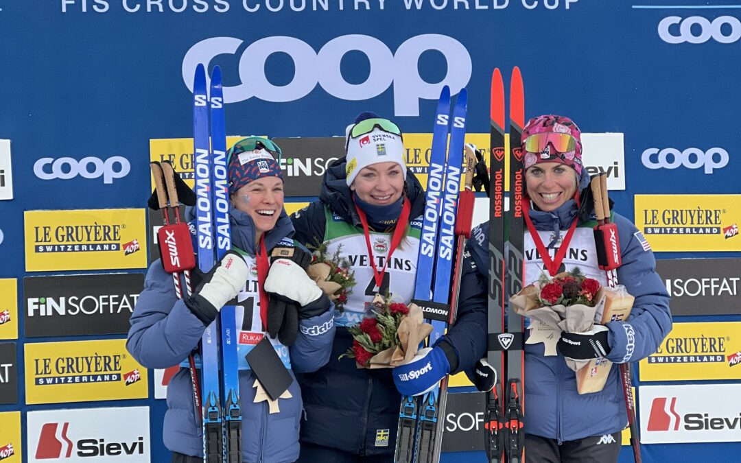 Nordic Skiing: Led by double-medalist Rosie Brennan, APU skiers have plenty to celebrate at season-opening races in Finland