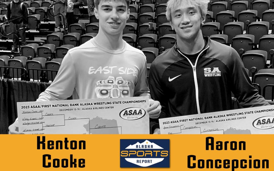 Wrestling stalwarts Aaron Concepcion and Kenton Cooke named Alaska Athlete of the Week co-winners