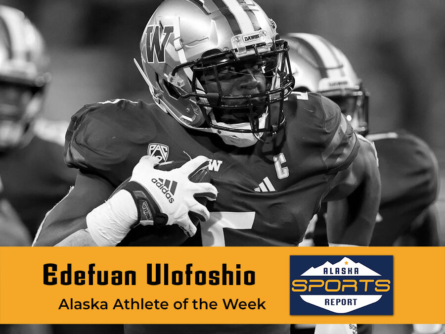 UW football defensive stalwart Edefuan Ulofoshio shines for Huskies, earns Alaska Athlete of the Week honors