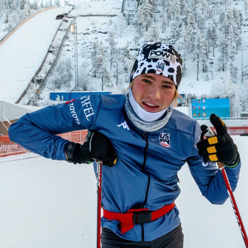 Nordic Skiing: Rosie Brennan helps the US women win a bronze in a World ...