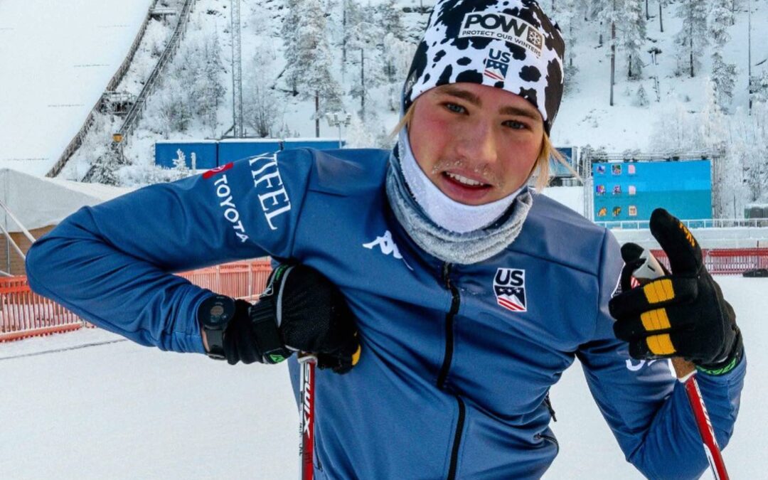Nordic Skiing: Anchorage’s Gus Schumacher charges to career-best 4th place in Tour de Ski sprint race