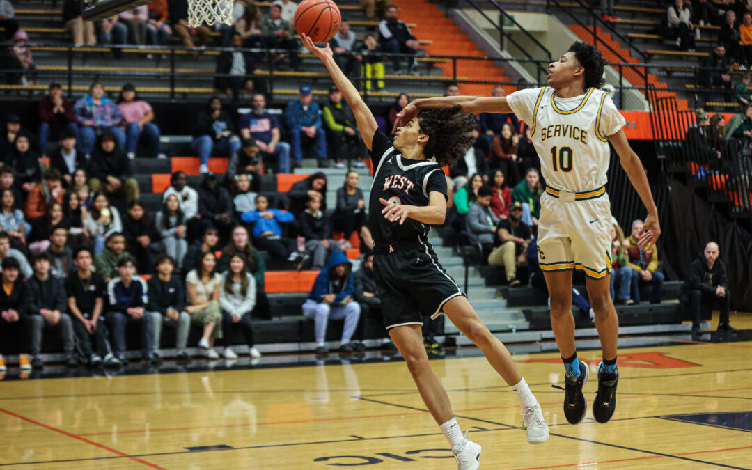 Prep Hoops: Third-ranked Service boys beat No. 4 West in OT, top-ranked East destroys Dimond in CIC Tournament semifinals