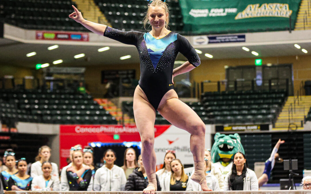 College Gymnastics: Palmer’s Brooklyn Kopsack soaks in final season at UAA
