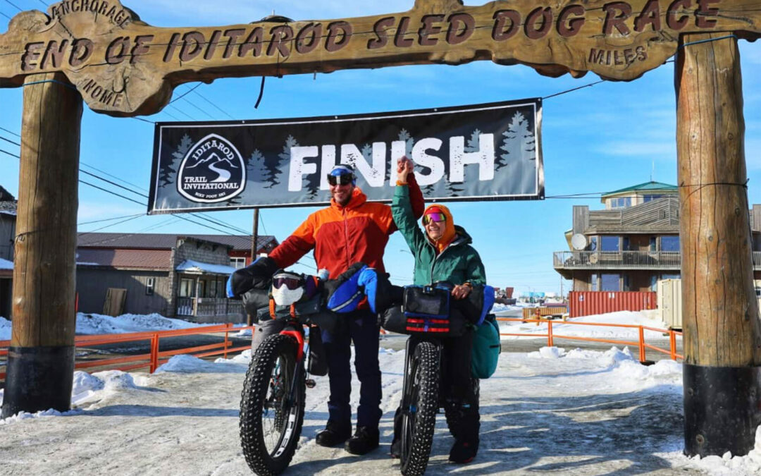 Iditarod Trail Invitational features tie finishes, a remarkable skier and some luck of the Irish