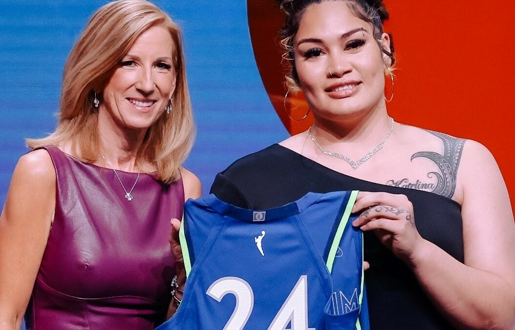 With the eighth pick in Monday’s WNBA Draft, the Minnesota Lynx select Alissa Pili of Anchorage