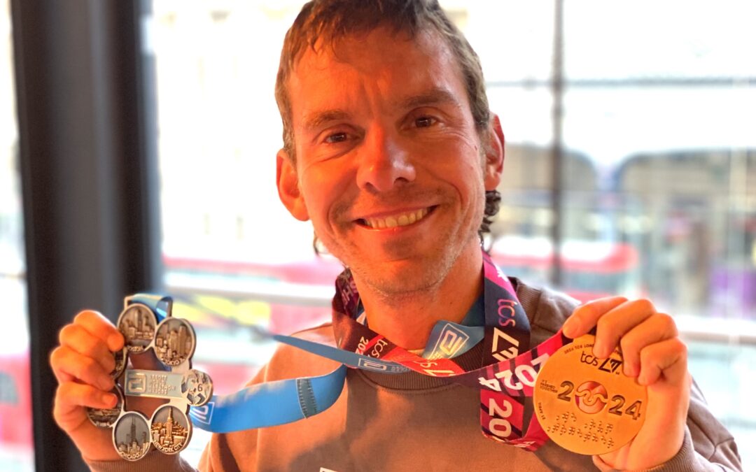 Jeff Young earns age-group podium, Jerry Ross shows heart at London Marathon