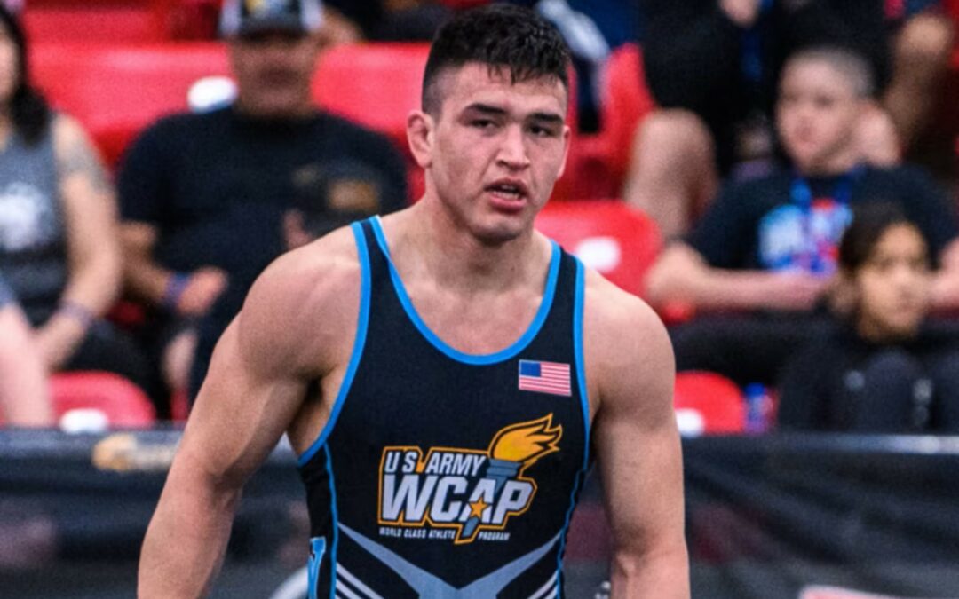 Shungnak wrestler Spencer Woods drops 3-1 decision in third round of best-of-3 finals at Olympic Trials