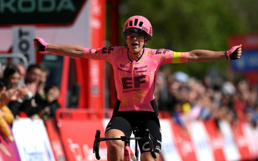 Homer’s Kristen Faulkner wins Stage 4 of Grand Tour in Spain