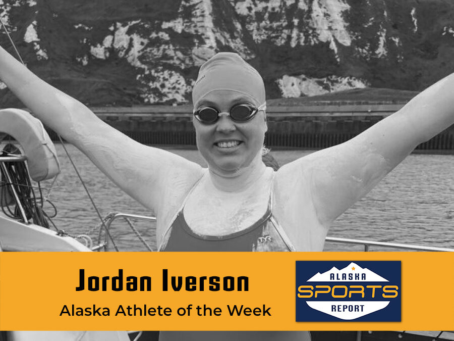 Anchorage swimmer Jordan Iverson named Alaska Athlete of the Week after completing historic open-water triple crown