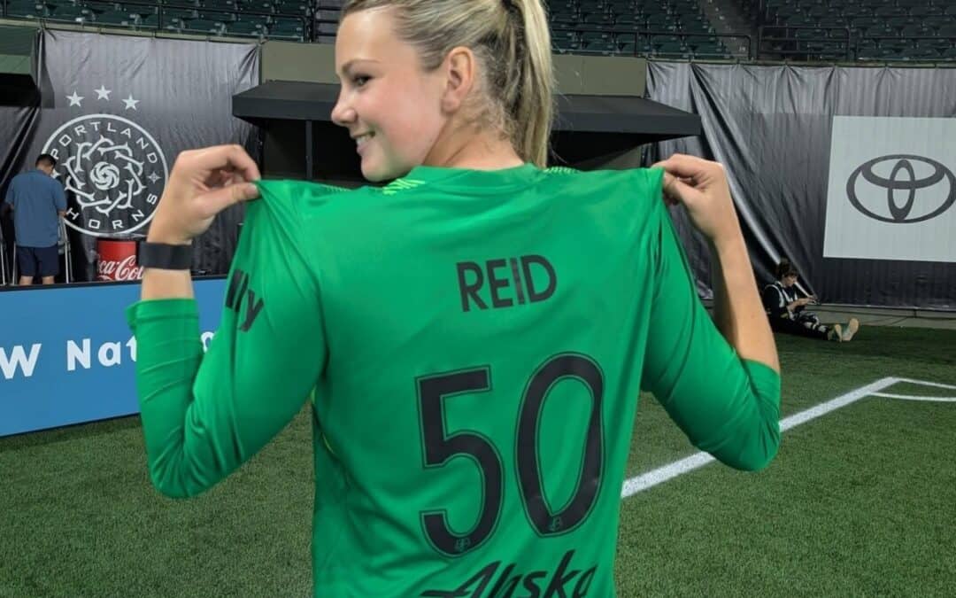 Reid serves as backup goalkeeper for Portland Thorns in NWSL friendly against Seattle