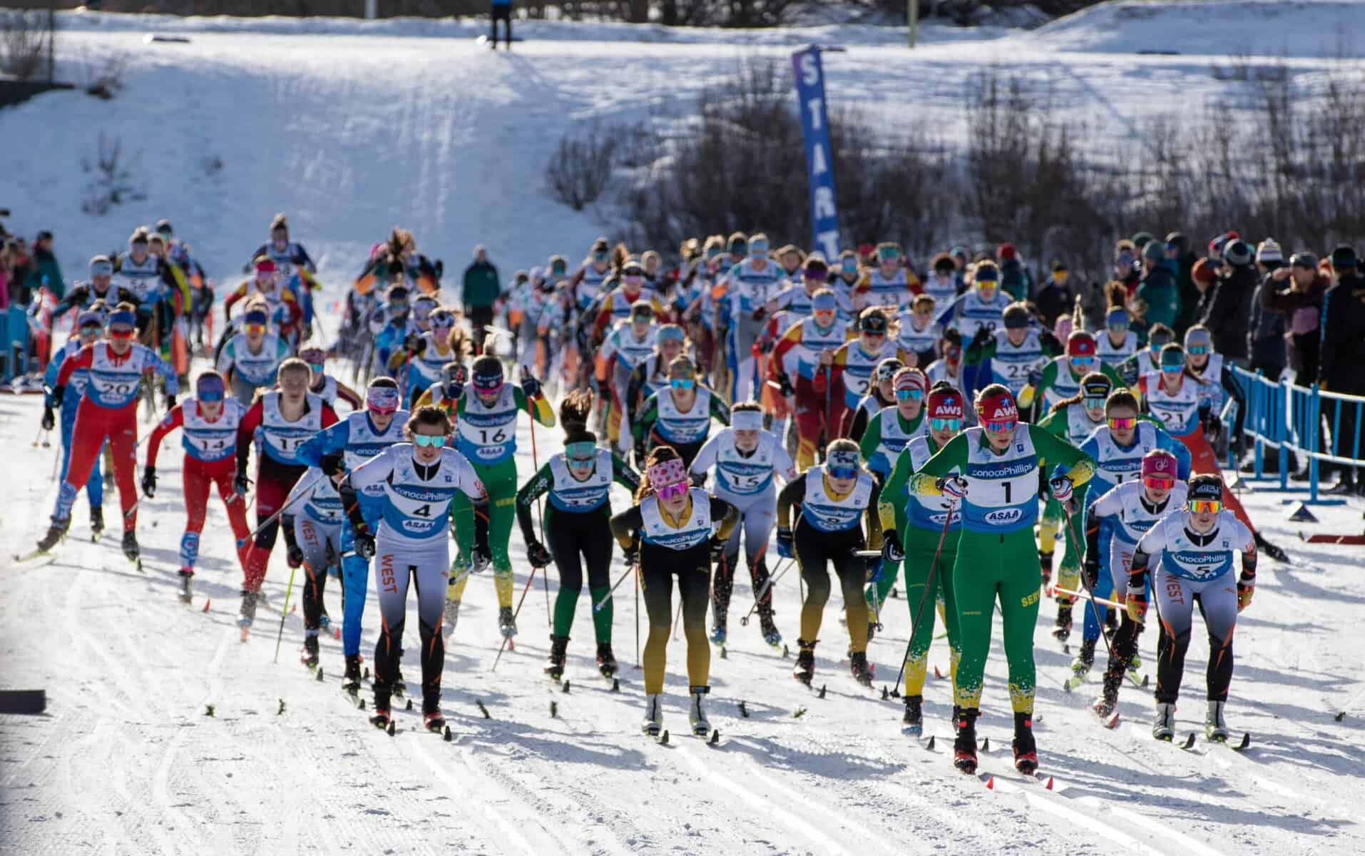 Alaska’s top high school skiers race for state supremacy this week at Government Peak