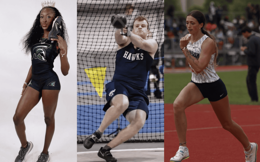 Slate, Dahlgren and Hagelund win conference titles in record-breaking fashion