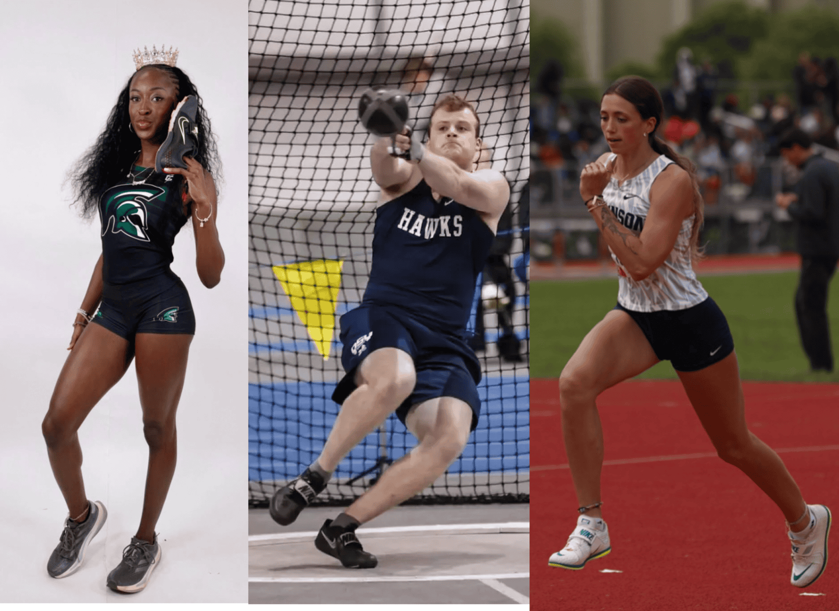 Slate, Dahlgren and Hagelund win conference titles in record-breaking fashion