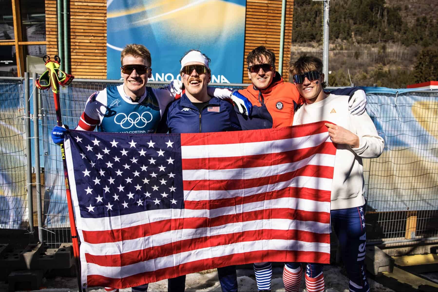 Schumacher’s strong effort helps US men to their 2nd-best Olympic relay finish in history