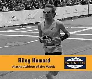 Anchorage runner Riley Howard named Alaska Athlete of the Week after blazing fast Boston Marathon