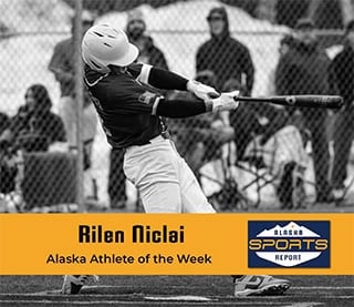 Service slugger Rilen Niclai remains red-hot, garners Alaska Athlete of the Week honors