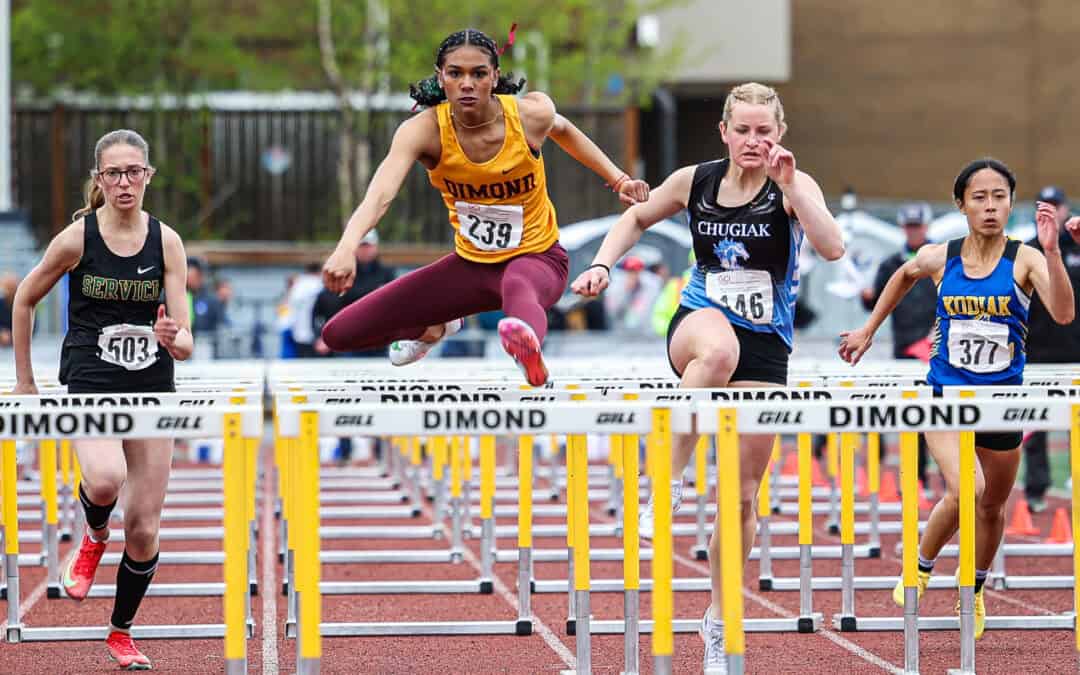 Watkins, Barnett claim triple crowns; Chugiak charges to 5th straight D1 team title