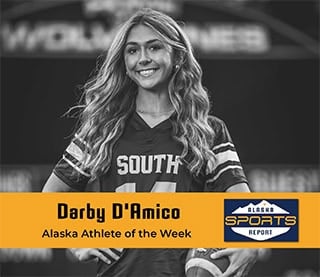 South High flag football standout Darby D’Amico named Alaska Athlete of the Week