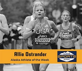 Running phenom Allie Ostrander named Athlete of the Week after shining on world stage