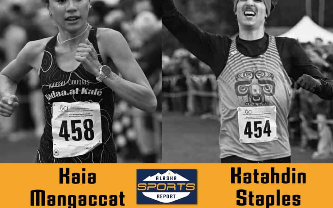 XC stars Kaia Mangaccat and Katahdin Staples named Athlete of the Week co-winners after capping undefeated seasons with titles